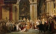 Jacques-Louis David Coronation of Napoleon oil on canvas